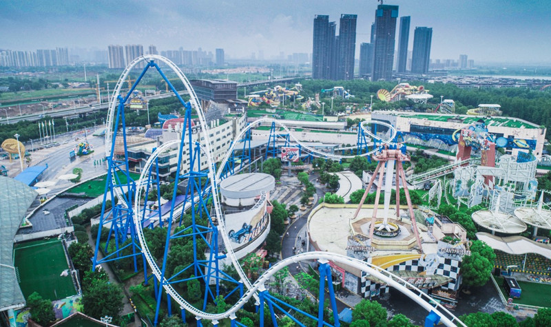 武汉欢乐谷园区实景